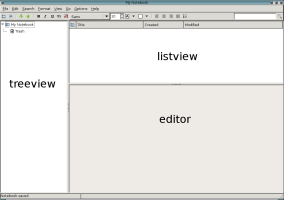 KeepNote screenshot